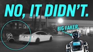Of Course That Stupid Tesla-On-Autopilot Hitting A Robot Video Is Very Likely Bullshit